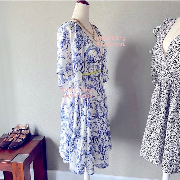 ❌SOLD❌ H&M Floral Raglan-sleeved Adorable Dress - Picture 7 of 14